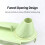 Multipurpose Household Storage Box Dog Cats-Matcha green 1.7L 5