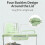 Multipurpose Household Storage Box Dog Cats-Matcha green 1.7L 7