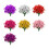 24pcs Multipurpose Artificial Violets Blooms Flower For-Pink 2