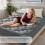 Surmatelas moelleux 450 g/m², avec système de refroidissement intégré 4