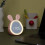 Hasenwecker mit Nachtlicht, USB-aufladbar 4