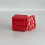 Plastic labeldispenser Desktop Label Organizer opbergdoos voor 5