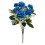 Kunstig Hortensia Eukalyptusbuket Blå 37 cm 7 stk. 2