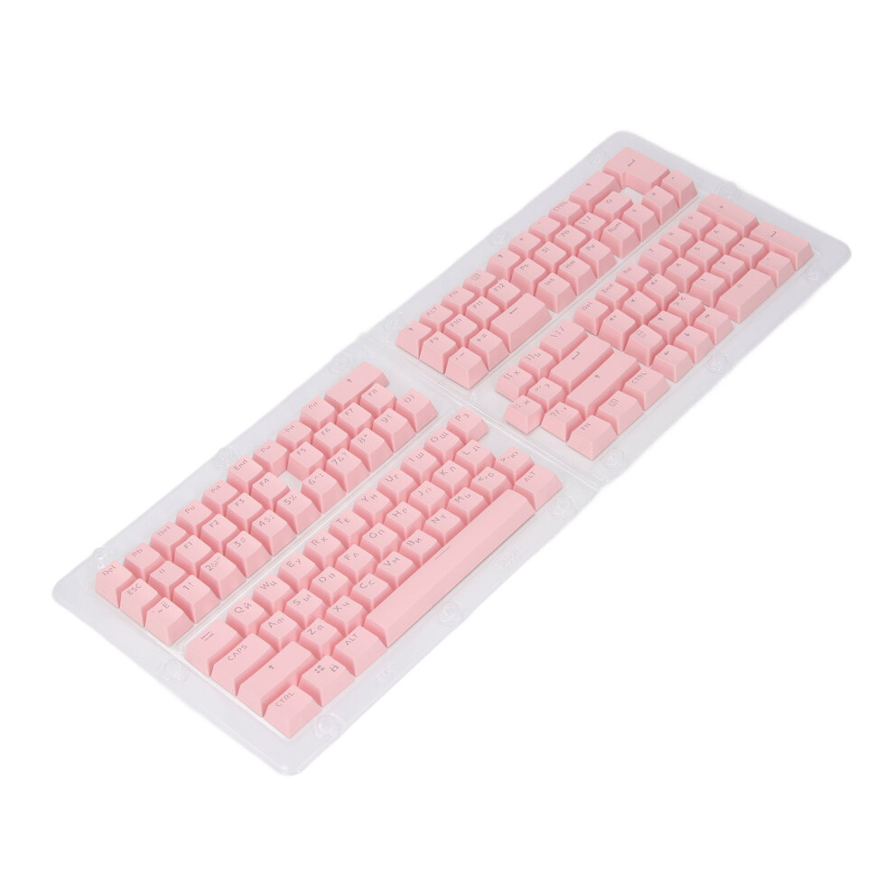 132-Key Oem Profile Matte Abs Russian Keycaps For Mechanical Keyboards 4961390808774