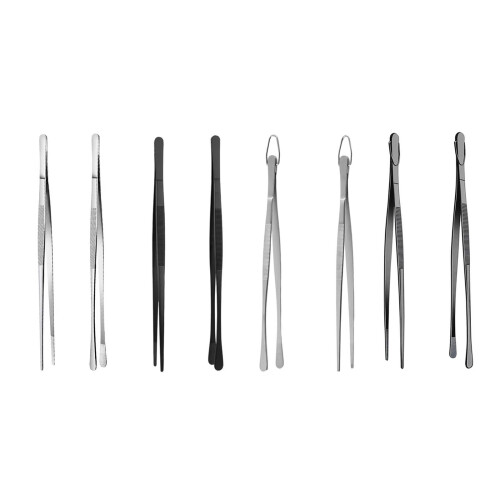 Heat Resistant Kitchen Tool Set 2Pcs 30cm-Black 2 piece set 1
