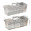 Plastic MultiCompartment Tool Box With-Comes with three sma 4