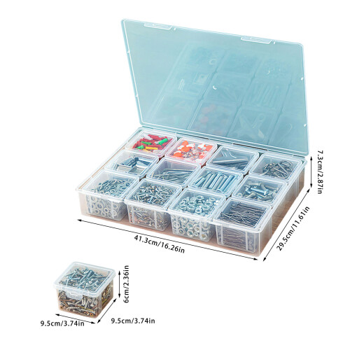 Compactly Tool Box With Optional Dividers For-three trumpets 2