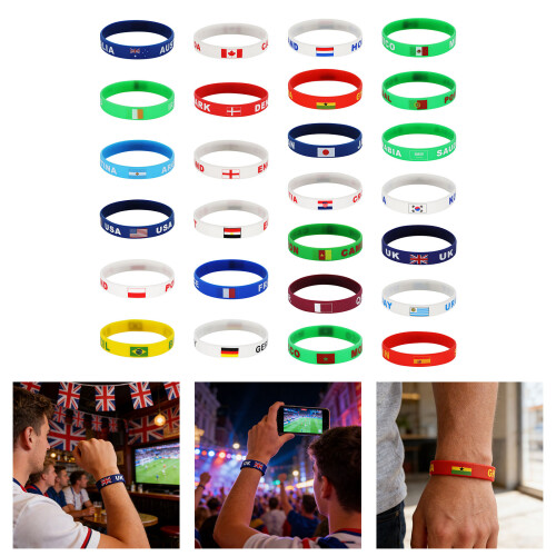 10 Piece Wrist Bangles Wristbands Showcasing-Egypt 2