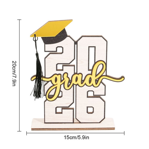Décoration de remise de diplôme 2026, classe de 2026,-C 1