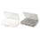 Stapelbare plastic hardware-opbergdoos met-Grote onderdelendoos 2
