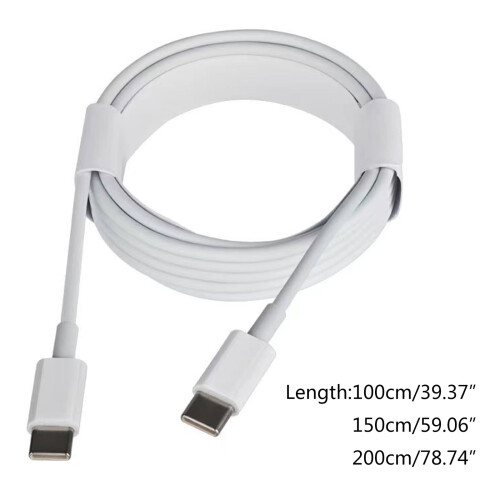 Καλώδιο USB C διπλού άκρουΚαλώδιο γρήγορης φόρτισης μεταφοράς δεδομένων 480Mbps για 2