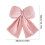 Pink Christmas Bow Tree Topper Decor 13.8x14.1 in 3