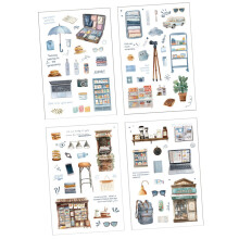 Bullets Journals Aufkleber PET Reise-Scrapbooking-Aufkleber-3