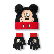 Disney Beanie and Gloves Set (Boys Multicoloured)