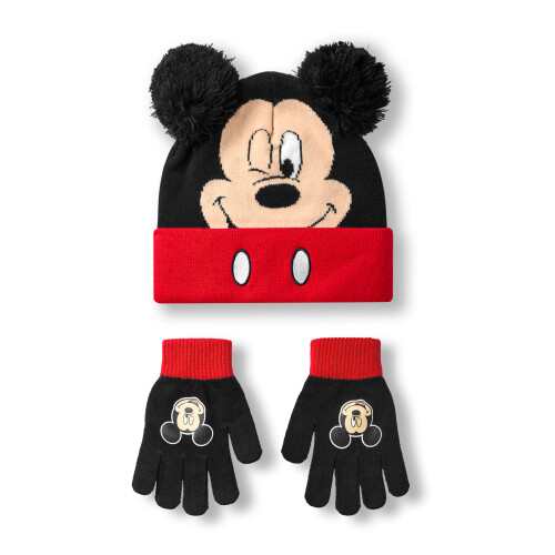 Disney Disney Beanie and Gloves Set (Boys Multicoloured)