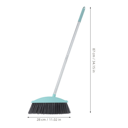 Balai d'extérieur robuste avec angle de 45 – Bleu 1