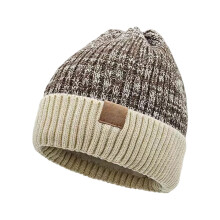 Dames hoofddoek dikker trui mutsen hoed voor klimmen skiën-Beige