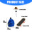 3Pcs Lacertilian Cosplay Accessory With Adjustable Hat Backpack 3