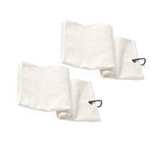 Hoge prestaties, sneldrogende golfhanddoek, superabsorberend-Wit