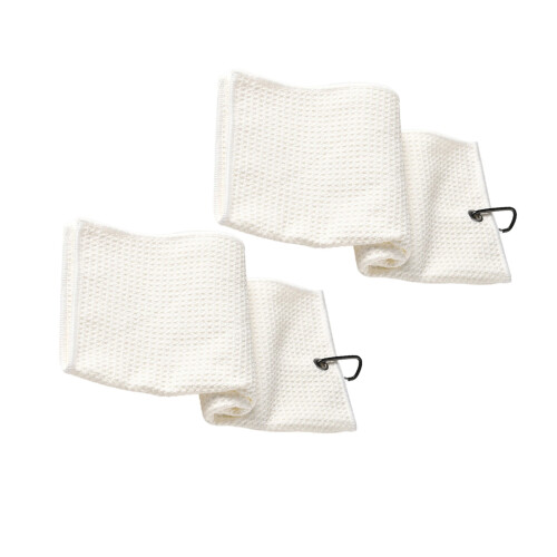 Hoge prestaties, sneldrogende golfhanddoek, superabsorberend-Wit