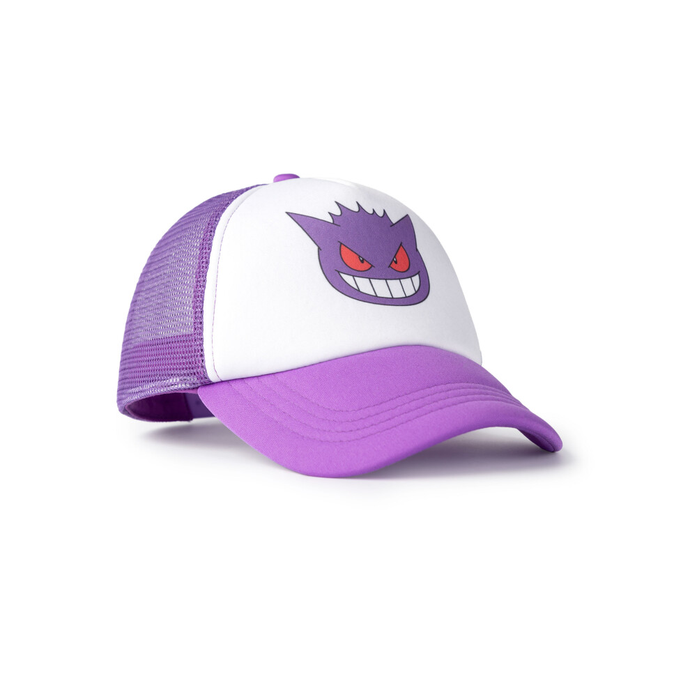 Pokémon Pokemon Adjustable Curved Peak Cap (Unisex Kids Purple)