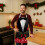 Festliche Weihnachtsschürze aus Polyester, 1 Stück 4