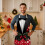 Festliche Weihnachtsschürze aus Polyester, 1 Stück 5