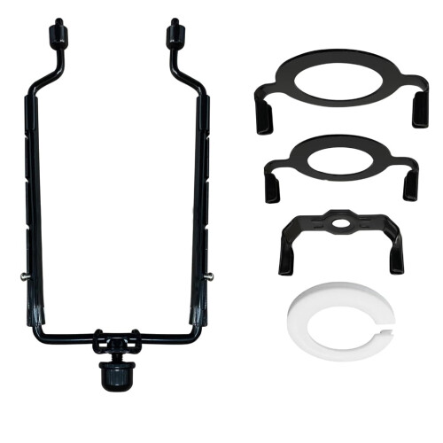 Ensemble de support de douille réglable pour abat-jour, pièce détachable, accessoire d'éclairage pour culots E14, E26 et E27 2