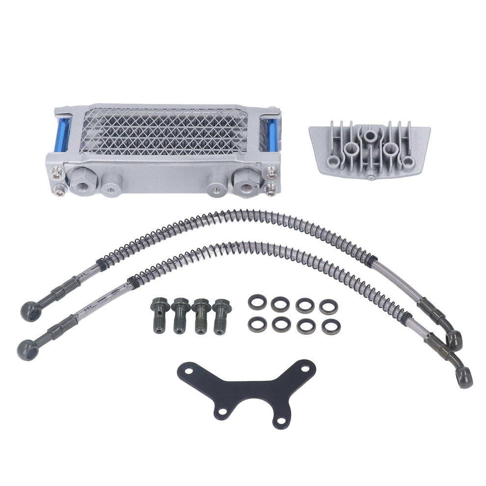 Thermal Conductivity Engine Oil Cooler Cooling Radiator Universal Engine Oil Cooling Kit Easy To Install Improve Engine Performance Durable Design 9370362899613