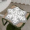 Julsnöflingematta Kudde 40x40 cm 4