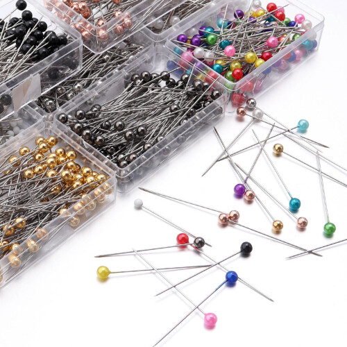Sewing Pins and Thread Kit for Fabric Quilting 100pcs 2