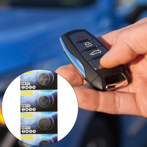 1 σετ CR1632/1620/1616 μπαταρίες κουμπιών 3V για τηλεχειριστήριο αυτοκινήτου με σταθερό 1
