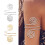 Multi Layer Coil Upper Arm Band Cuff Armlets for Girls Arm Bangle Adjustable 2