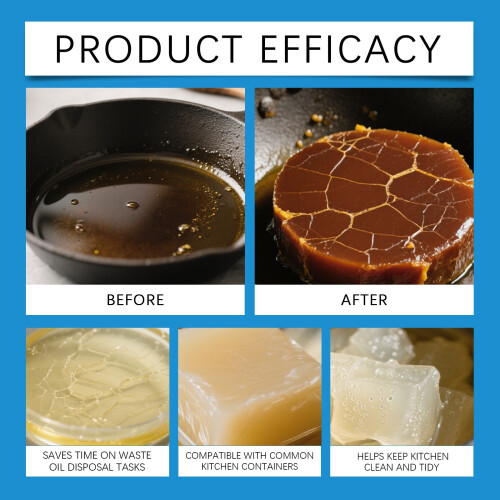 Advanced Formula Grease Solidifier Hardener For Home And-200g 2