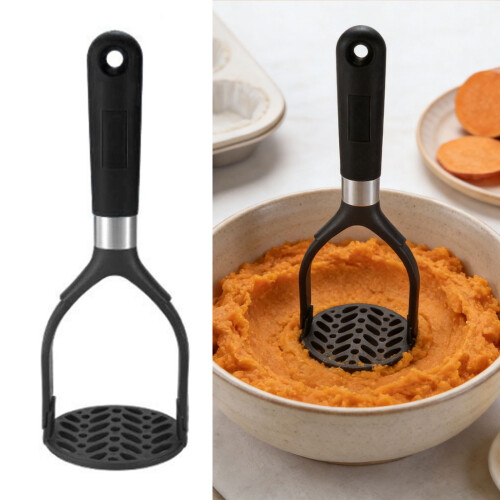Space Saving Foldable Press With Ergonomic Grip For Simple Puree 1