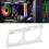 Computer Case Fan Height Extension Bracket Metal Construction 12cm Fan Cooling Solution 3