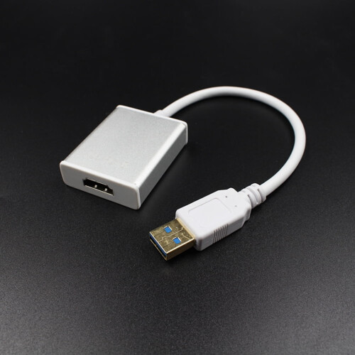 Μετατροπέας καλωδίου USB3.0 σε βίντεο για υπολογιστή, φορητό υπολογιστή, τηλεόραση 2