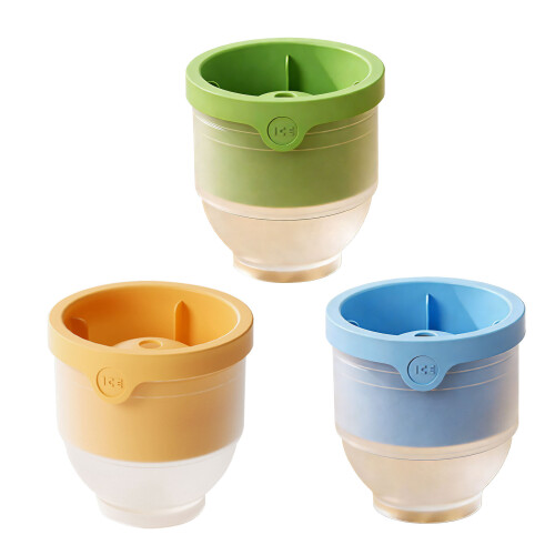 Moule à boules de glace en Silicone, 4 pièces, congélation-Vert 1