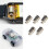 5pack Efficient Metal Brushed Gears Reduction Motor-5 pieces 3