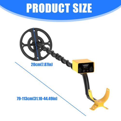 Upgrades Metal Detector with Waterproof Coils ABS for Beach 1
