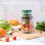 Salad Jar with Side Opening and Dressing Compartment, 1 pc 5