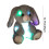 Alpaca/Coelho de Pelúcia Criativo com Luzes LED Indutivas, 35 cm (14 polegadas) 3