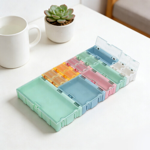 Austauschbares Mini-Organizer-Box-Set, elektronische-Nr. 3 Grün 2