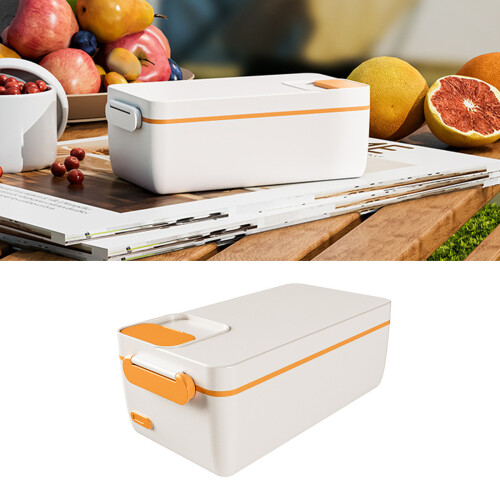 Compact Electric Lunch Box 1L ABS Construction Food-Green 2