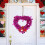 Heart-Shaped Valentine's Wreath with Streamers – 15" 5