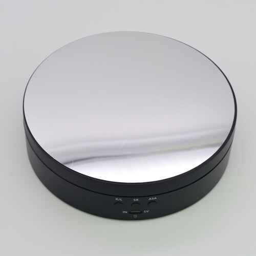 Electric Rotating Display Stand with Mirror Surface, 3 1