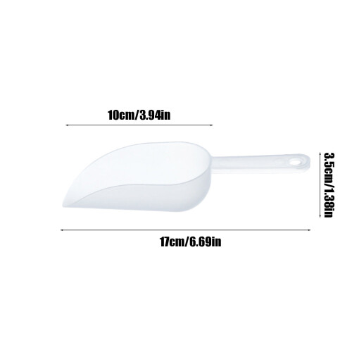 Multi-Use Plastic Kitchen Spoon – Food-Safe, Nesting, 6.7" 2