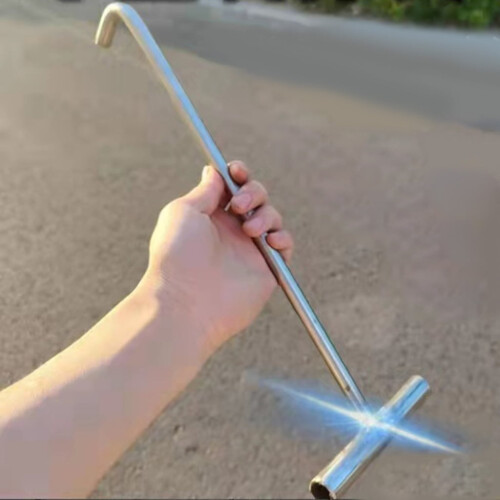 T-Shaped Steel Hook Heavy Duty Spring Heavy Duty Hook Tool Spring Hook Manhole Hook T Shape Hook Pull Hook Tool 2