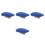 4Pcs Lightweight Handheld Ironing Board Blue High Temp Clothing Tool 3