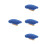 4Pcs Lightweight Handheld Ironing Board Blue High Temp Clothing Tool 5